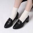 エスペランサ(ESPERANZA)のミドルヒールビットローファー12