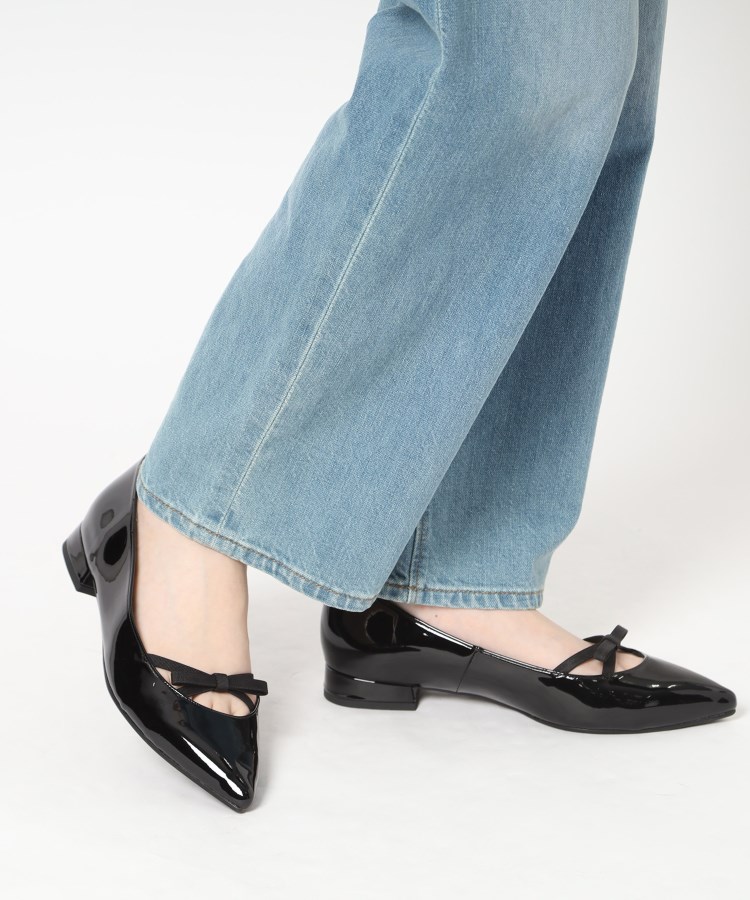 エスペランサ(ESPERANZA)のリボンバレエコアパンプス16