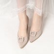 エスペランサ(ESPERANZA)のシューズクリップ＜スクエアパール調＞　結婚式　二次会　オケージョン10