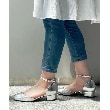 エスペランサ(ESPERANZA)のスクエアローヒールセパレートパンプス12