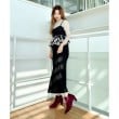 エスペランサ(ESPERANZA)のデコレーションミドルヒールショートブーツ43