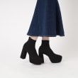 エスペランサ(ESPERANZA)の【ラク盛り／ショートブーツ】リピーター続出／脚長美脚　厚底ニットショートブーツ13