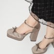 エスペランサ(ESPERANZA)のリボンサテンパンプス22