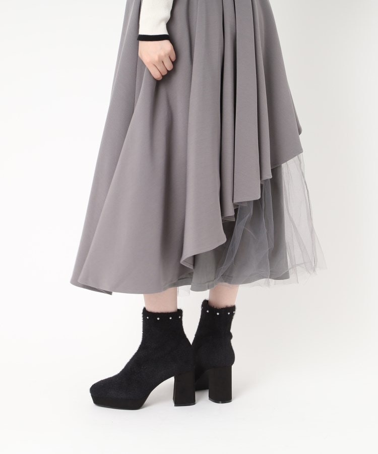 エスペランサ(ESPERANZA)のニットパール調ショートブーツ18