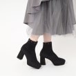 エスペランサ(ESPERANZA)のニットパール調ショートブーツ1