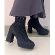 エスペランサ(ESPERANZA)のニットパール調ショートブーツ26