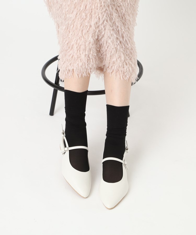 エスペランサ(ESPERANZA)のバックストラップフラットパンプス16