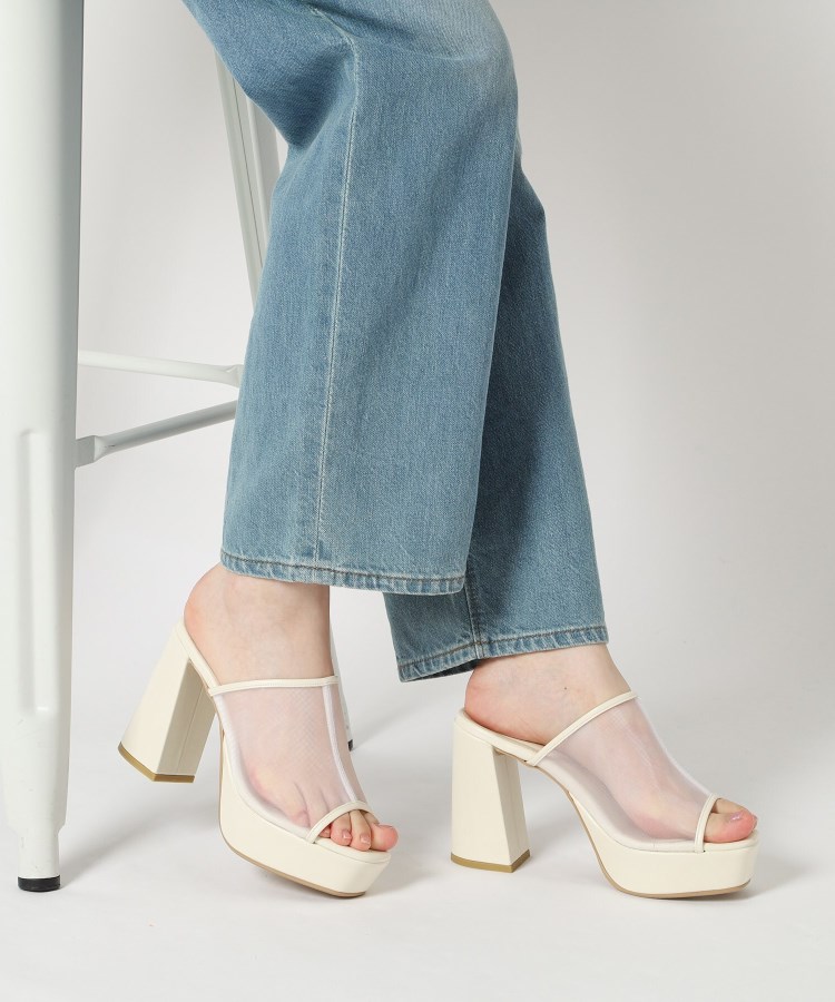 エスペランサ(ESPERANZA)の厚底ミュールサンダル20