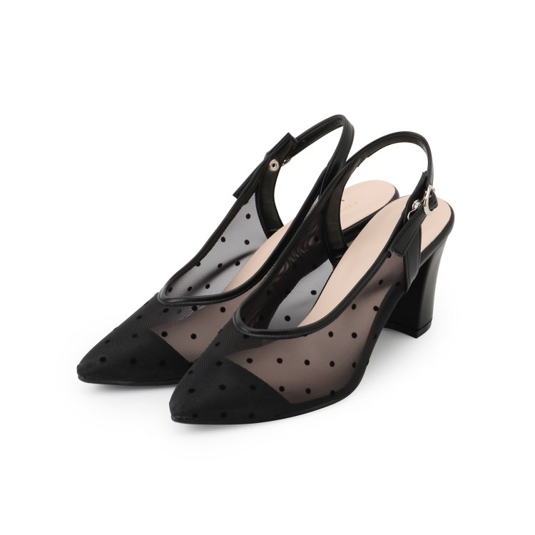 エスペランサ(ESPERANZA)のバックストラップパンプス パンプス