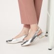 エスペランサ(ESPERANZA)のソフトスクエアバックストラップフラットパンプス30