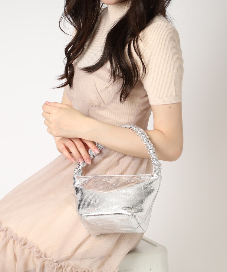エスペランサ(ESPERANZA)のギャザーハンドルメタリックミニショルダー17