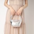 エスペランサ(ESPERANZA)のギャザーハンドルメタリックミニショルダー2