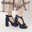 エスペランサ(ESPERANZA)のTストラップスクエアサンダル23