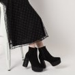 エスペランサ(ESPERANZA)の【ラク盛り／ショートブーツ】リピーター続出／脚長美脚　グリッターヒールショートブーツ2