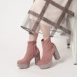 エスペランサ(ESPERANZA)の【ラク盛り／ショートブーツ】リピーター続出／脚長美脚　グリッターヒールショートブーツ3