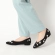 エスペランサ(ESPERANZA)のビジューフラットパンプス 結婚式二次会 パーティー 24SS19