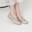 エスペランサ(ESPERANZA)の飾りバックルフラットパンプス 結婚式二次会 パーティー 24SS23