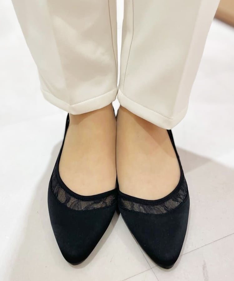 セパレートフラットパンプス 結婚式二次会 パーティー 24SS セパレートフラットパンプス 結婚式二次会 パーティー 24SS