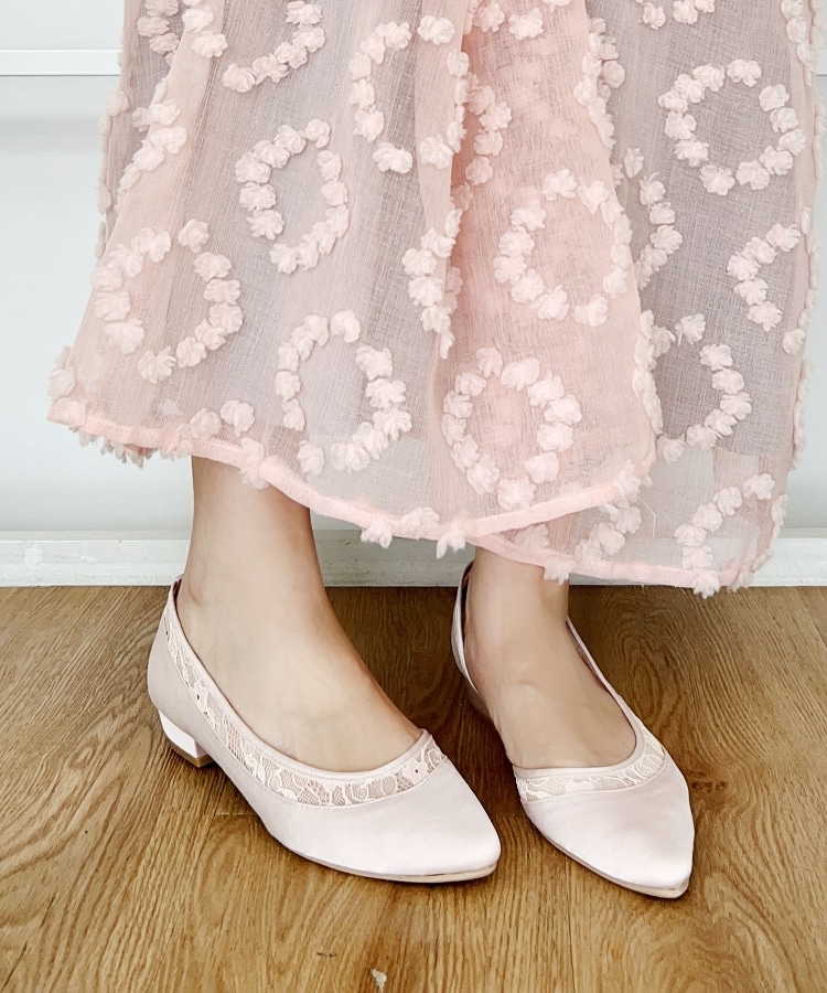 セパレートフラットパンプス 結婚式二次会 パーティー 24SS セパレートフラットパンプス 結婚式二次会 パーティー 24SS