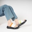 エスペランサ(ESPERANZA)のアシンメトリーサンダル 24SS14