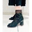 エスペランサ(ESPERANZA)のブロックヒールチュールブーツサンダル 24SS40