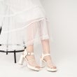 エスペランサ(ESPERANZA)のラメチュールコンビサンダル 24SS21