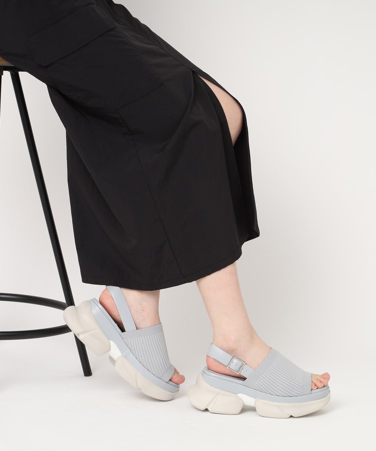 ニットアッパーサンダル 24SS(サンダル・ミュール ニットアッパーサンダル 24SS(サンダル・ミュール