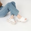 エスペランサ(ESPERANZA)のニットアッパーサンダル 24SS17