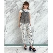 エスペランサ(ESPERANZA)のTストラップチャンキーヒールサンダル 24SS16