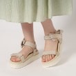 エスペランサ(ESPERANZA)のリボンフットベッドサンダル37