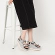 エスペランサ(ESPERANZA)のツイードパール調厚底スポーツサンダル 24SS26