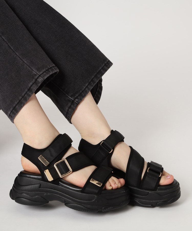 エスペランサ(ESPERANZA)のゴールドバックルベルトスポサン 24SS17