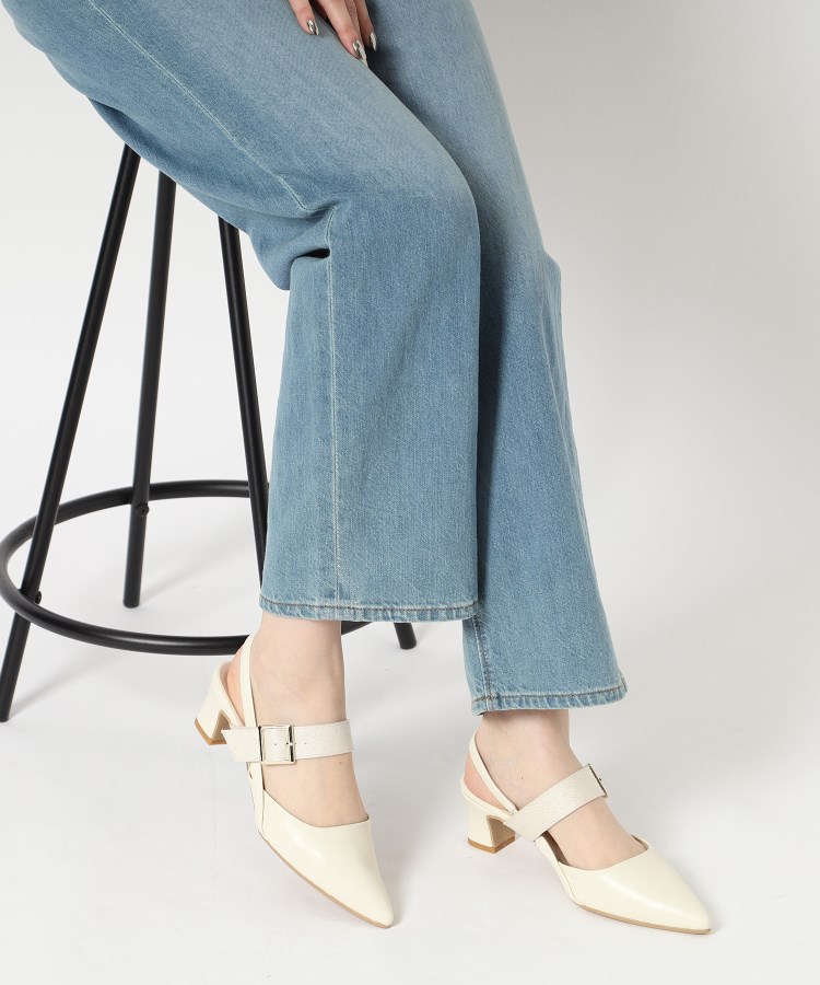スリングバックミュールパンプス 24SS(パンプス) | ESPERANZA スリングバックミュールパンプス 24SS(パンプス) | ESPERANZA