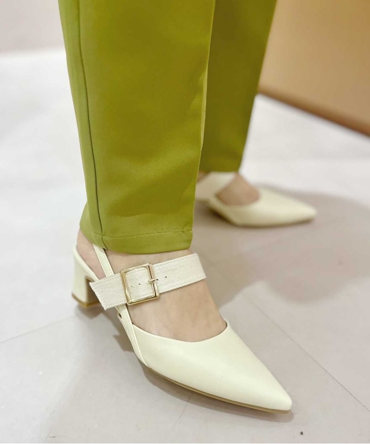 スリングバックミュールパンプス 24SS(パンプス) | ESPERANZA スリングバックミュールパンプス 24SS(パンプス) | ESPERANZA