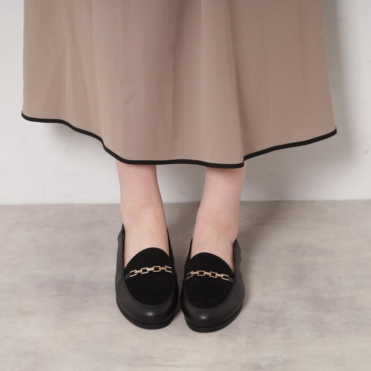 エスペランサ(ESPERANZA)の【EC先行販売】バブーシュローファー フラットシューズ