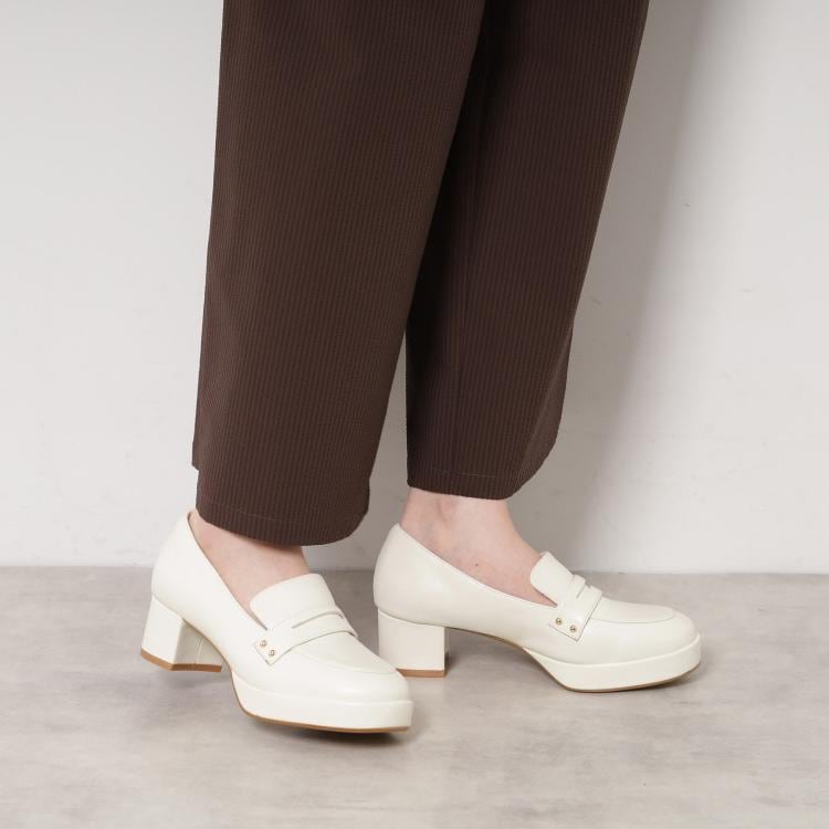 エスペランサ(ESPERANZA)の【EC先行販売】ヒールアップローファー パンプス