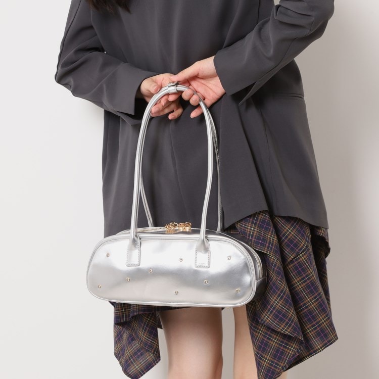 エスペランサ(ESPERANZA)のラインストーンボストンバッグ ボストンバッグ