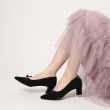 エスペランサ(ESPERANZA)のビジューリボンポインテッドトゥパンプス13