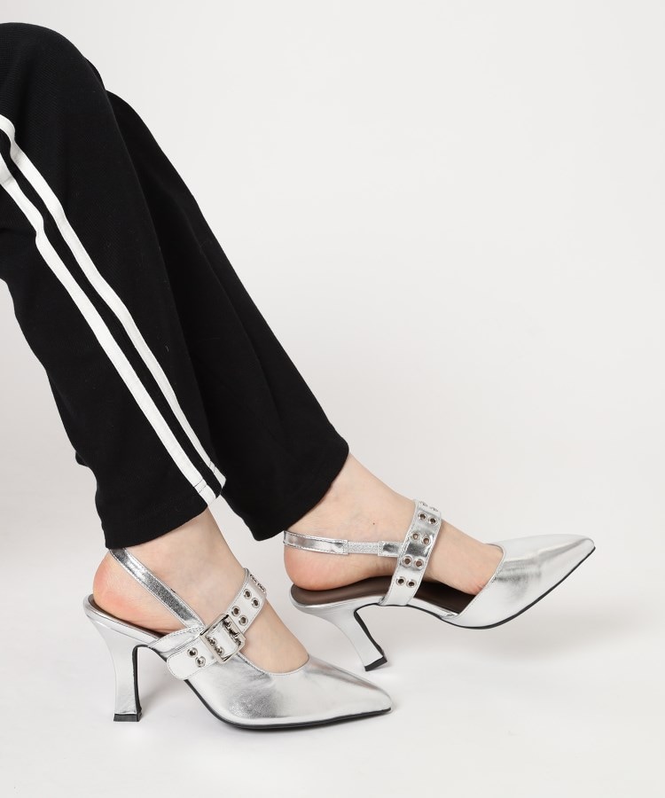グロメットバックストラップパンプス(パンプス) | ESPERANZA グロメットバックストラップパンプス(パンプス) | ESPERANZA