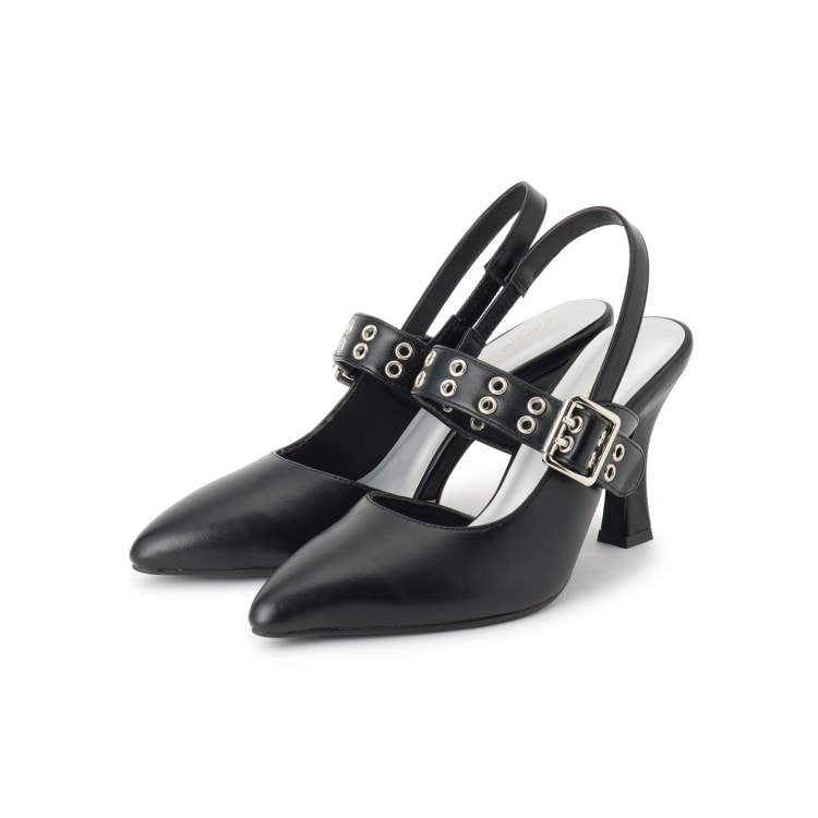エスペランサ(ESPERANZA)のグロメットバックストラップパンプス パンプス