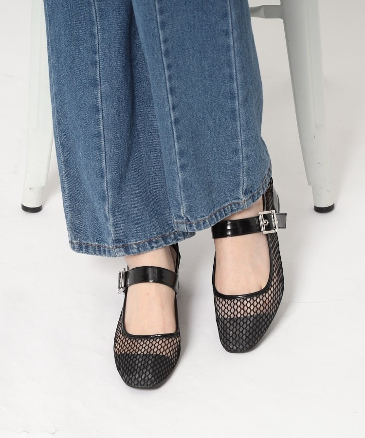 エスペランサ(ESPERANZA)のメッシュフラットパンプス13