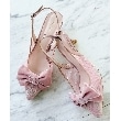 エスペランサ(ESPERANZA)のリボンチュールレースバックストラップ2WAYパンプス3