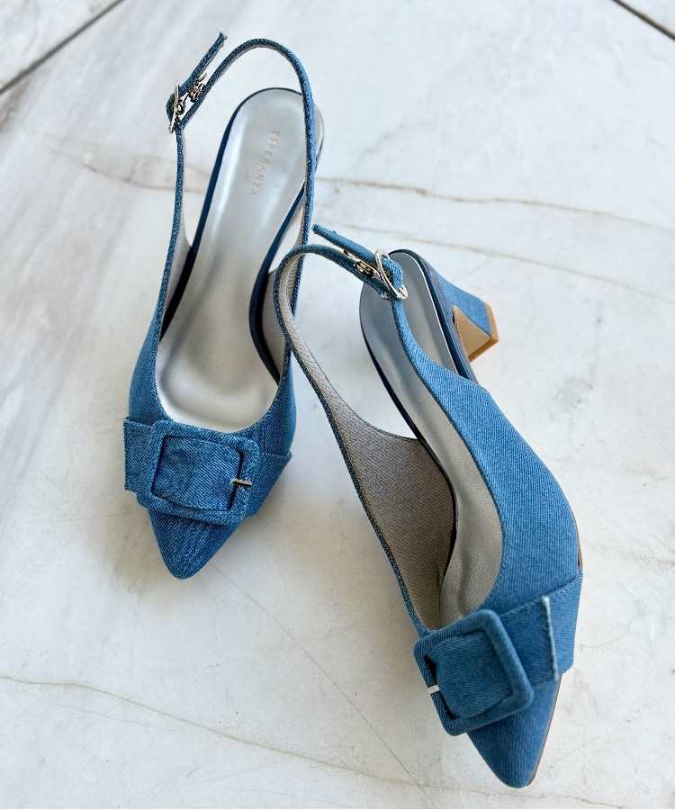エスペランサ(ESPERANZA)のバックストラップバックルヒールパンプス26