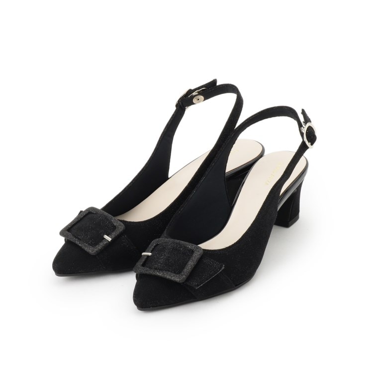 エスペランサ(ESPERANZA)のバックストラップバックルヒールパンプス パンプス