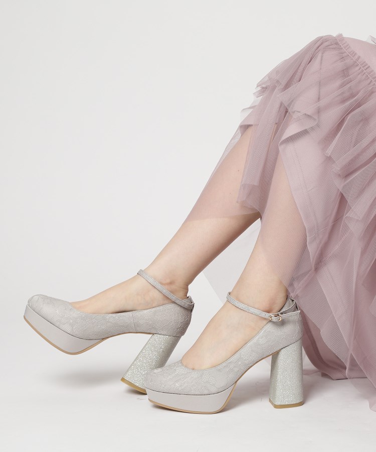 チャンキーヒール厚底パンプス(パンプス) | ESPERANZA チャンキーヒール厚底パンプス(パンプス) | ESPERANZA