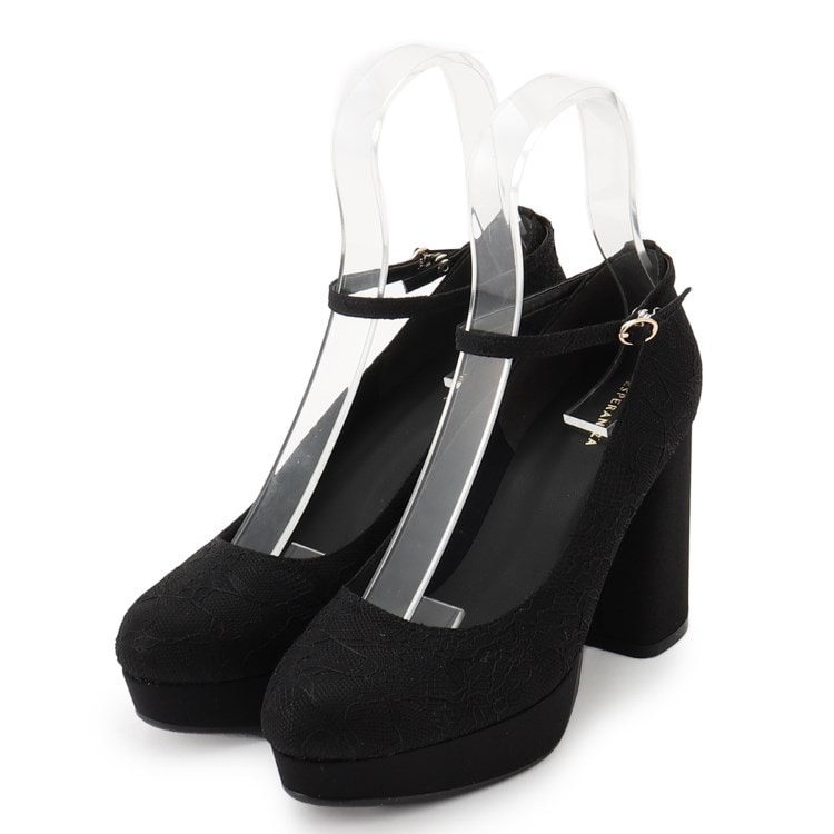 エスペランサ(ESPERANZA)のチャンキーヒール厚底パンプス パンプス