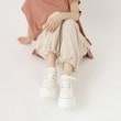 エスペランサ(ESPERANZA)のゴールドライン厚底フラットスニーカー18