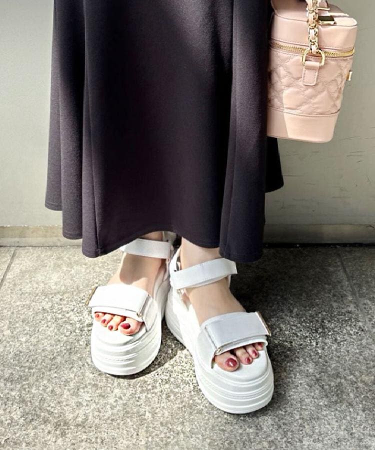 エスペランサ(ESPERANZA)の厚底フラットスポサン19