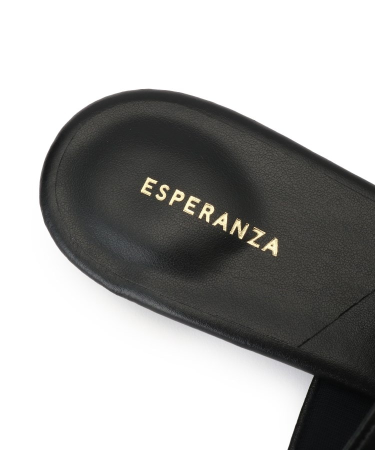 エスペランサ(ESPERANZA)のゴールドリングトングフラットサンダル6