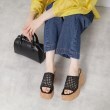 エスペランサ(ESPERANZA)のマクラメ編みウェッジミュール26